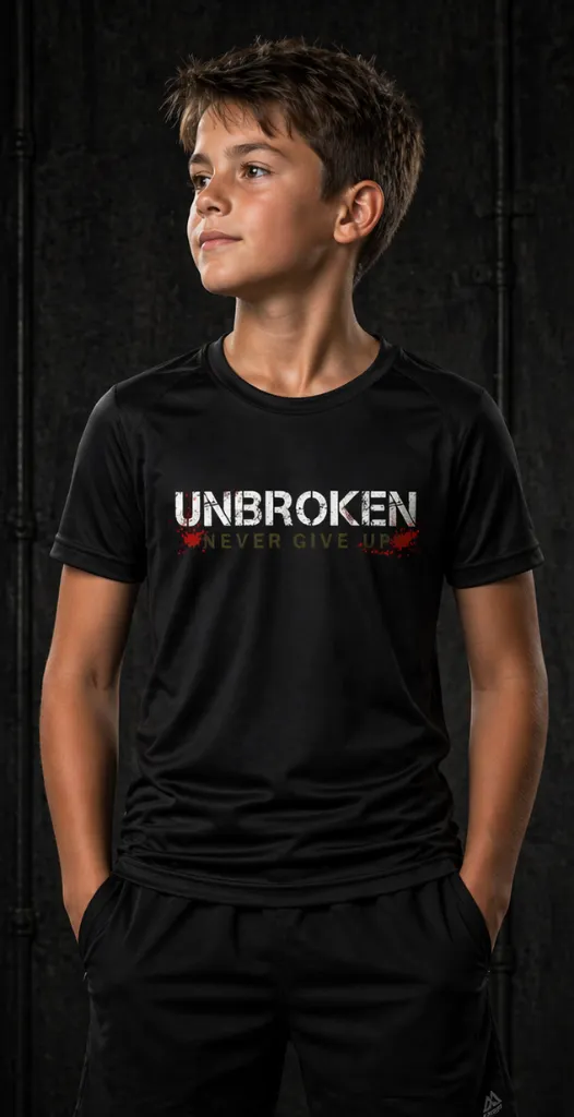 UNBROKEN Active Sports-T Kids – OCR Edition | Dream It. Work For It. Achieve It.